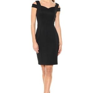 Calvin Klein Sweetheart Neck Sheath Dress